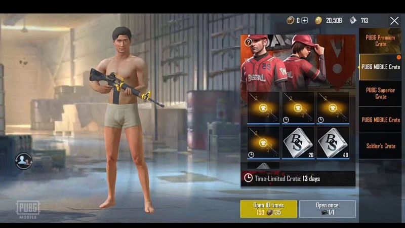 Special crates in PUBG Mobile Lite (Image via Krafton)