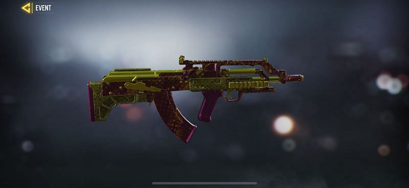 BK-57 Colorweave is the highest reward for playing the Monastery playlist (Image via Call of Duty Mobile)
