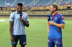 IPL 2021: "You are picking up wickets every time we play, is that becoming a habit?" - Anrich Nortje teases Kagiso Rabada