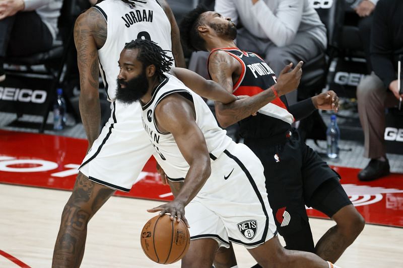 James Harden has enjoyed playing against the Blazers.