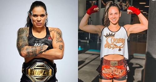 Amanda Nunes (left), Airane Lipski (right) [Images Courtesy: @amanda_leoa @arianelipski on Instagram]