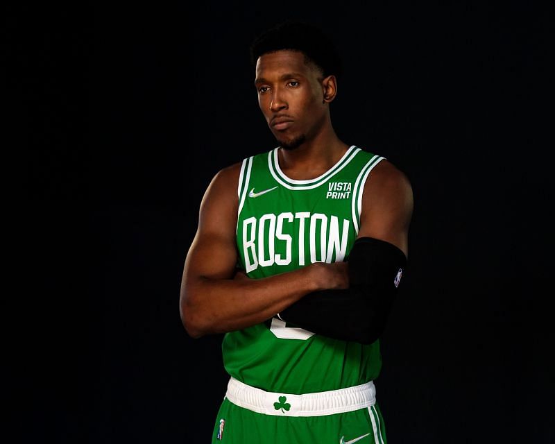 Boston Celtics featuring Josh Richardson during Media Day.