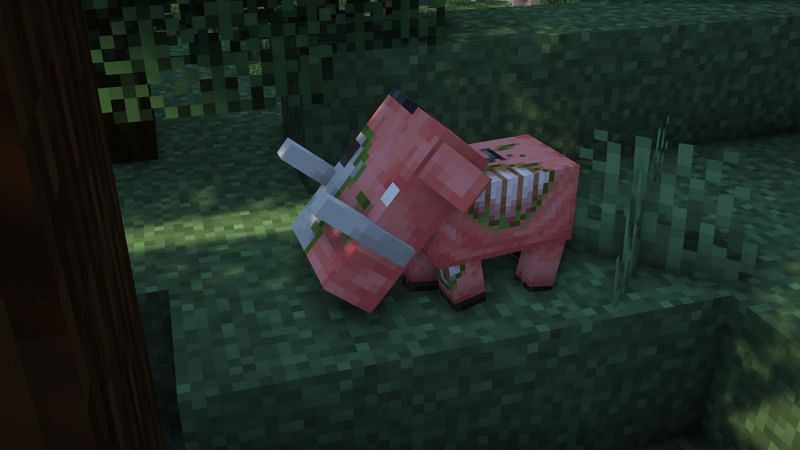 A baby zoglin (Image via Minecraft)