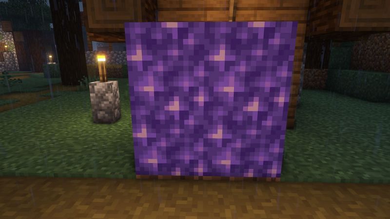 Block of Amethyst (Image via Minecraft)