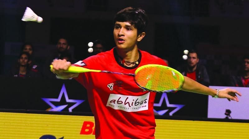 Priyanshu Rajawat beat K Sathish Kumar 21-17, 21-18 in the men&#039;s singles final