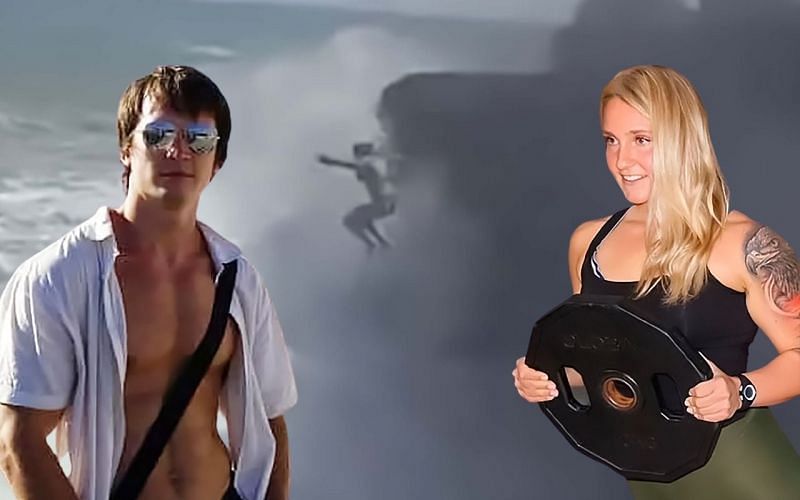 Two fitness enthusiasts tragically died in the Mediterranean Sea (Image via East2West and gagarinaart95/Instagram)