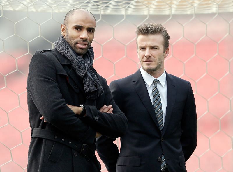 Kanoute (L) also played in the Premier League