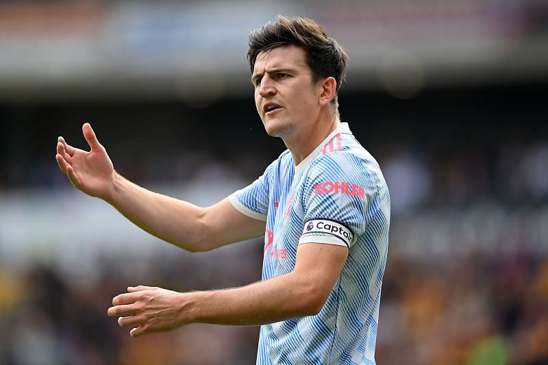 Manchester United captain Harry Maguire.