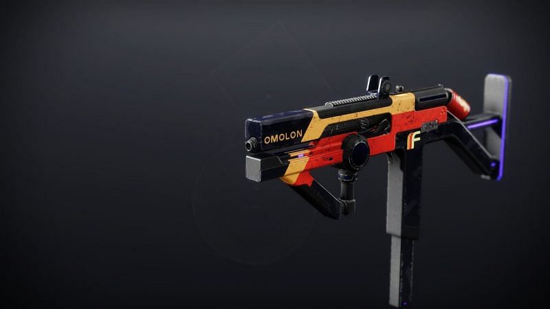 Legendary submachine gun, Stochastic Variable (Image via Bungie)