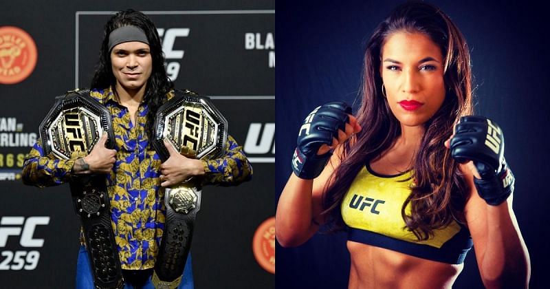 Amanda Nunes (left), Julianna Pena (right) [Images Courtesy: @amanda_leoa @venezuelanvixen on Instagram]