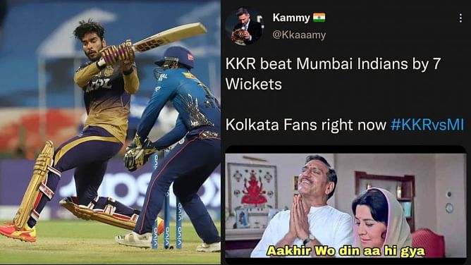 MI vs KKR memes, IPL 2021: Top 10 funny IPL memes from today's match