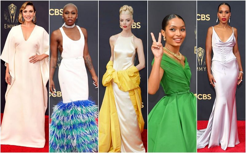 5 Emmy Awards 2021 red carpet looks that stole the show (Image via Sportskeeda)