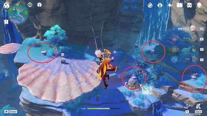 All Genshin Impact Locations To Find Lightning Strike Probe Puzzles In 