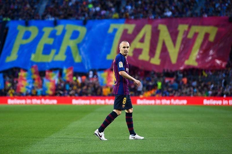 Andres Iniesta was a star performer for Barcelona.
