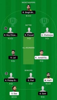 KB vs KH Dream11 Team - 1