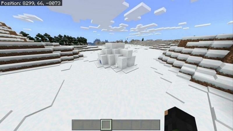 Igloos (Image via Minecraft)