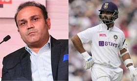 "If he doesn't perform in the next home series, you can say - thank you so much for your contribution"- Virender Sehwag on struggling Ajinkya Rahane