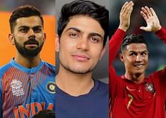 "Ronaldo joined Manchester United to meet Virat Kohli" - Shubman Gill