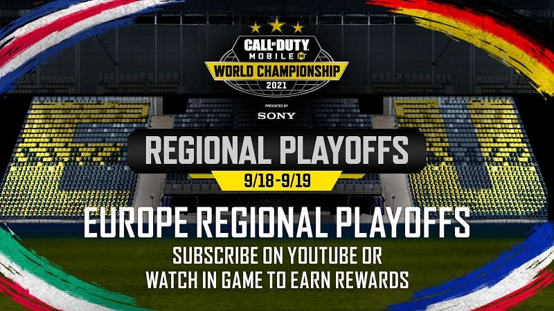 Stage 4 of the COD Mobile World Championship Europe features eight teams (Image via COD Mobile Twitter)
