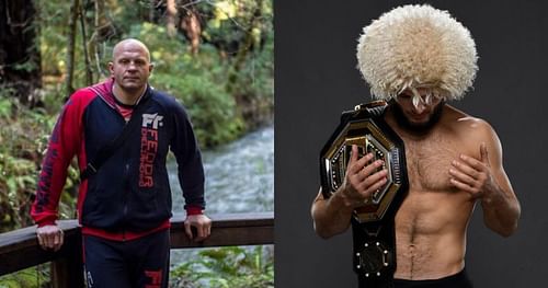 Fedor Emelianenko (left), Khabib Nurmagomedov (right) [Images Courtesy: @fedoremelianenkoofficial via Instagram, @UFC via Twitter]