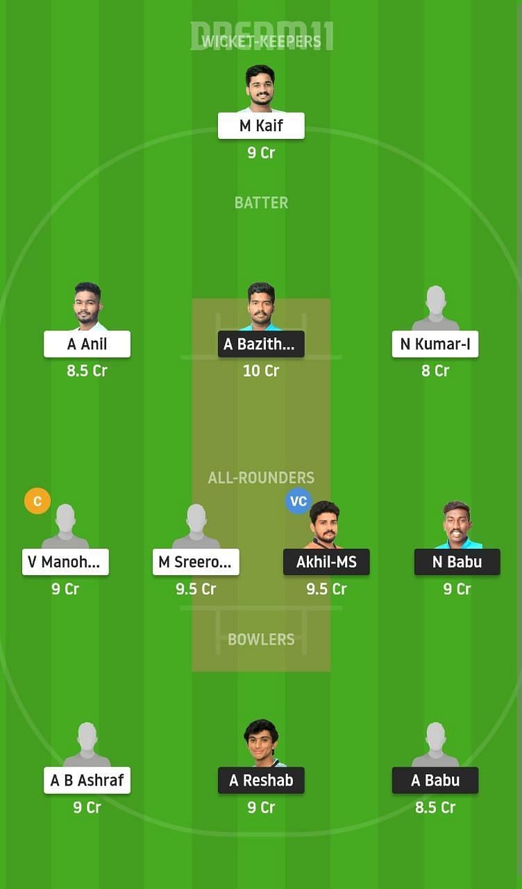 TRC vs BKK Dream11 Fantasy Suggestion #1