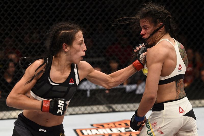 Joanna Jedrzejczyk&#039;s fight with Claudia Gadelha is widely seen as one of the best female fights in UFC history.