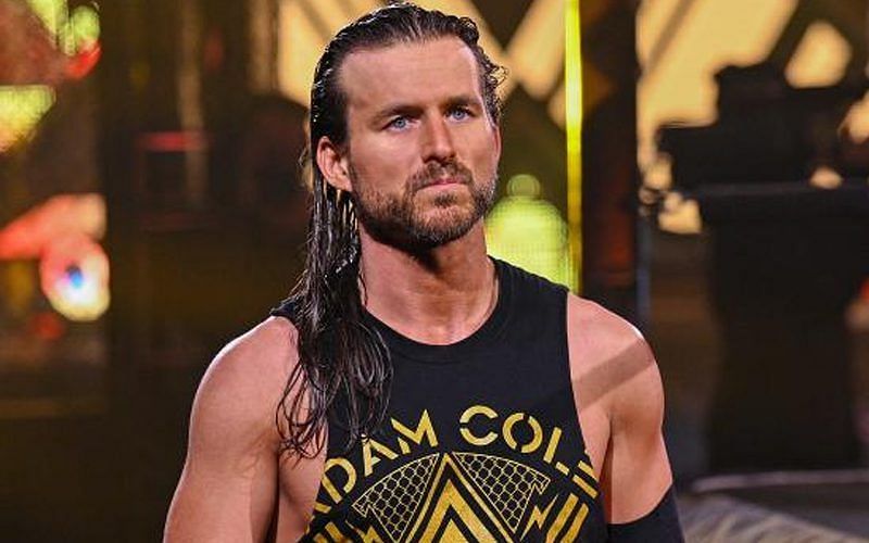 AEW star Adam Cole captured during his WWE days