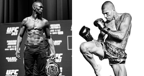 Israel Adesanya (left), Alex Pereira (right) [Images Courtesy: @stylebender @alexpoatanpereira on Instagram]