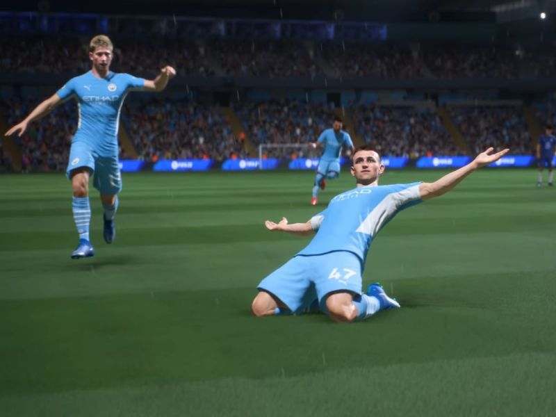 Man City are sure to be one of the most popular Career Mode teams. (Image via EA)