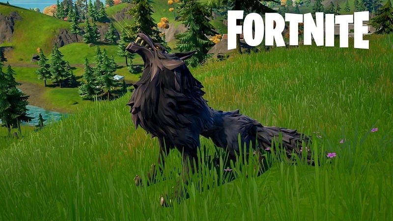 Wolves are the most aggressive Fortnite wildlife. (Image via Epic Games)