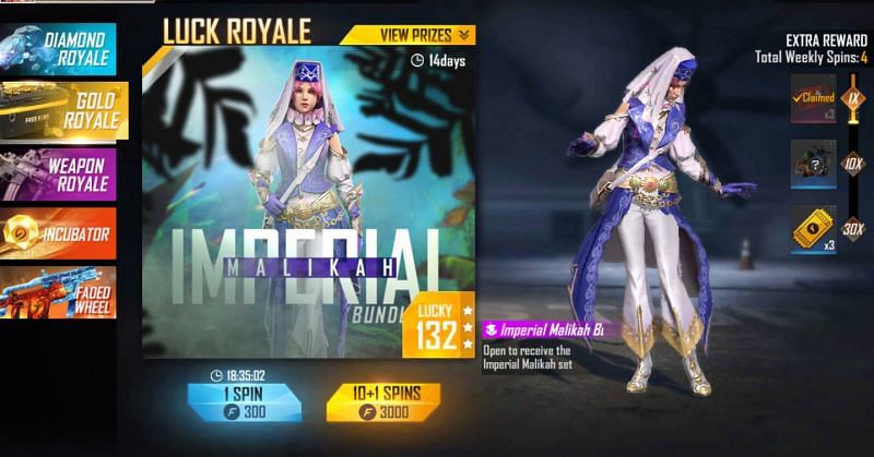 The Current Gold Royale ends on 29 September (Image via Free Fire)