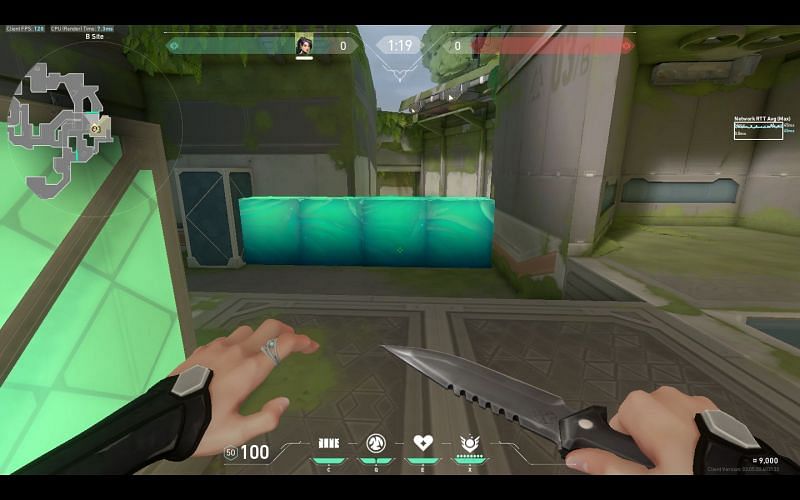 Blocked B-Tree area (Screengrab from game)