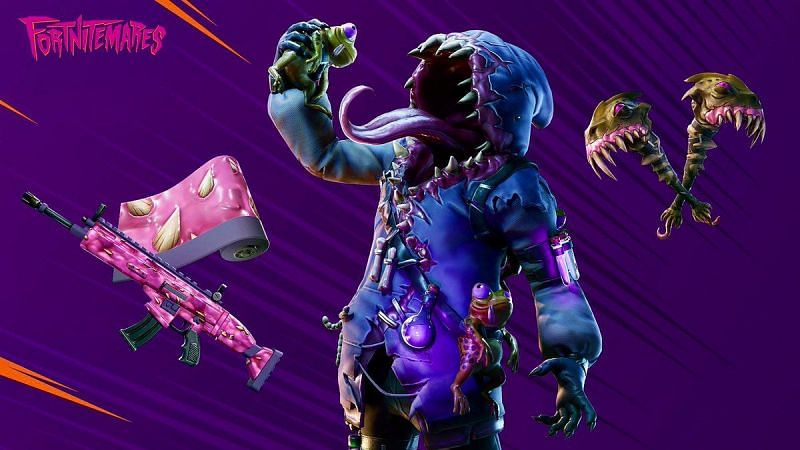 Big Mouth was introduced for Fortnitemares and is one of the scariest skins in the game. Image via Epic Games