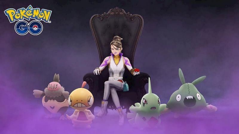 Promotional artwork displaying Shadow Pokemon in Pokemon GO (Image via Niantic)