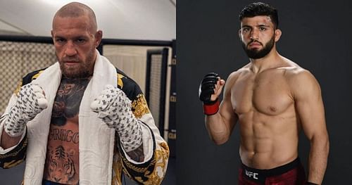 Conor McGregor (left), Arman Tsarukyan (left) [Images Courtesy: @thenotoriousmma @arm_011 on Instagram]