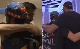 IPL 2021: [Watch] Mumbai Indians players welcome their skipper Rohit Sharma with hugs and fist bumps after his quarantine