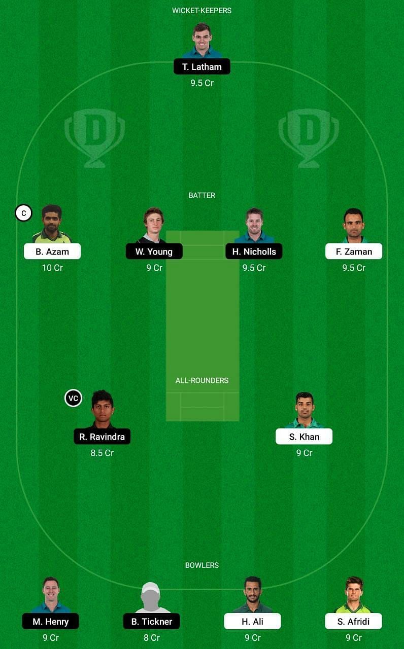 PAK vs NZ Dream11 Fantasy Tip #1