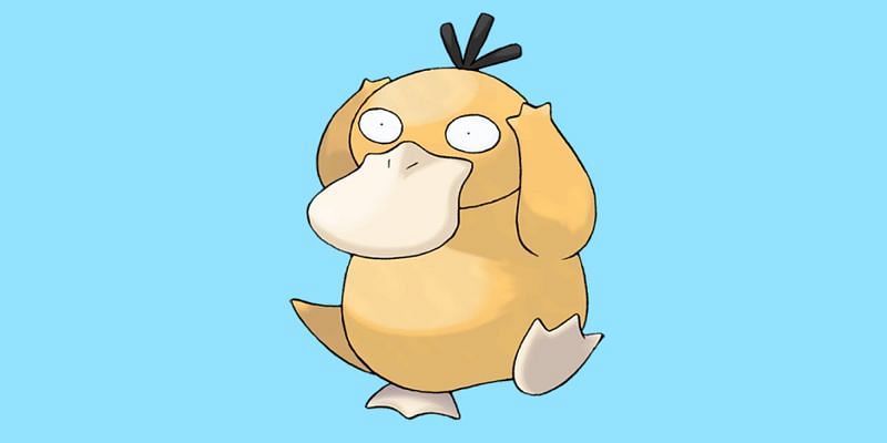 Official Artwork for Psyduck (Image via The Pokemon Company)