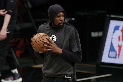 Brooklyn Nets forward and NBA MVP favorite Kevin Durant