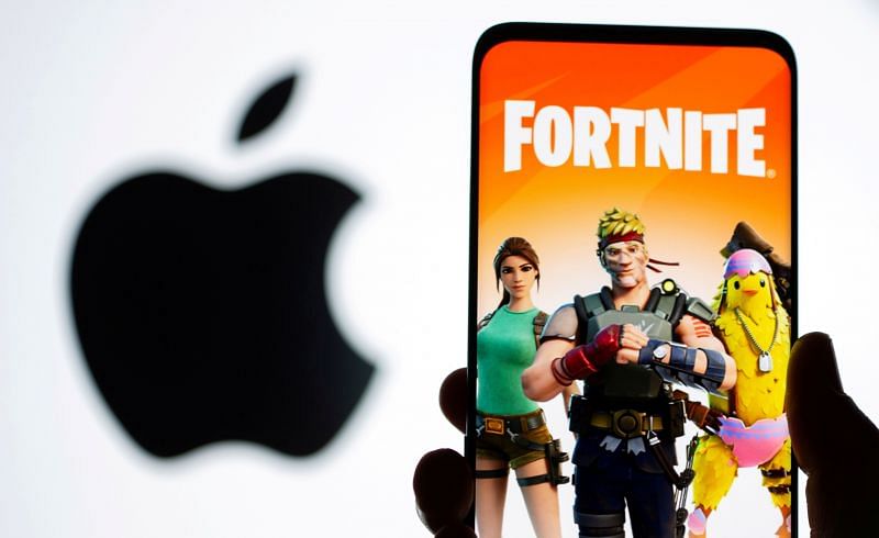 Apple v Epic Games has made life very disappointing for Apple Fortnite players (Image via Epic Games)