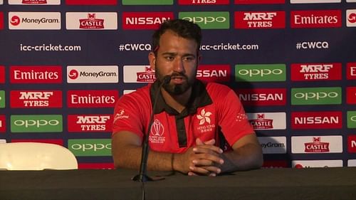 Babar Hayat during a press conference (Image: ICC)