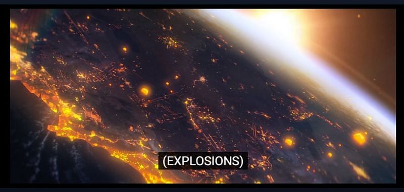 The nuclear holocaust in the episode (Image via Marvel Studios/Disney +)