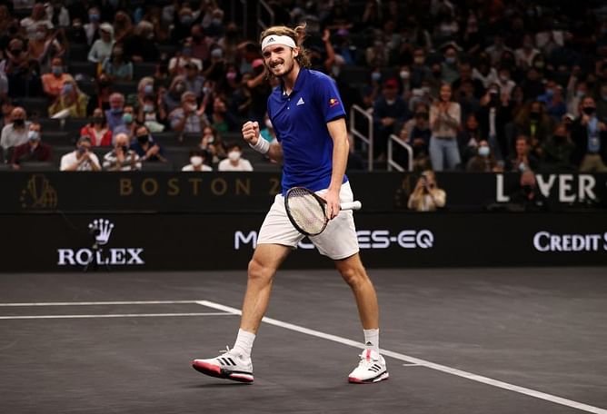 Stefanos Tsitsipas calls Rublev the funniest & most entertaining player in Team Europe, says Zverev is "a very nice guy too"