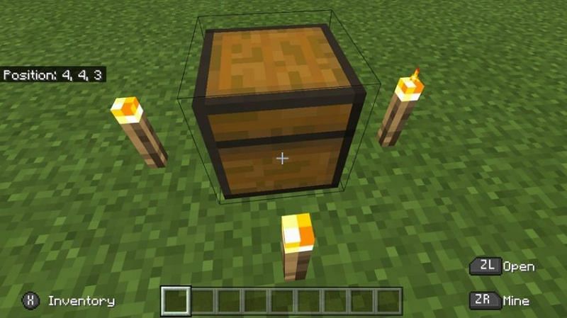 Coordinates in Minecraft can be any random combination of numbers. (Image via Mojang)