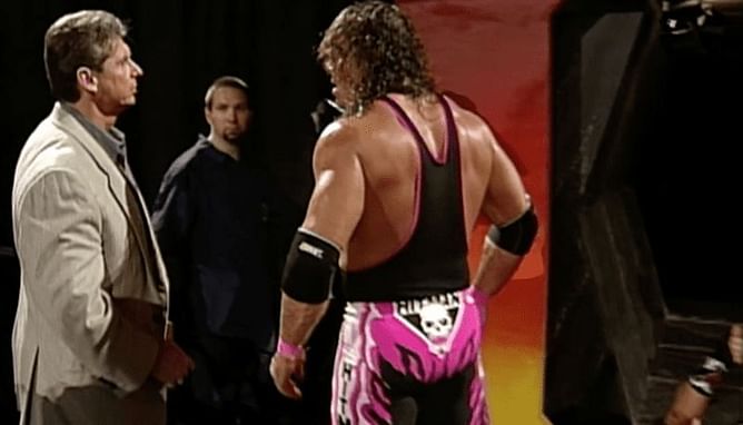 Why did Vince McMahon betray Bret Hart?