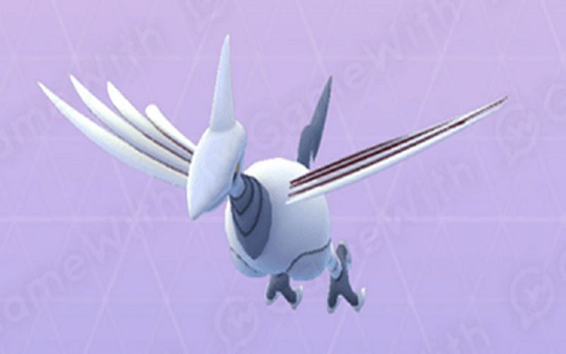 Skarmory has one of the highest Defense stats in Pokemon (Image via Niantic)