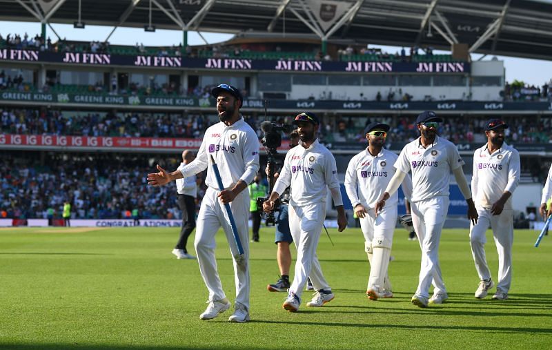 India won the fourth Test at The Oval by 157 runs to take a 2-1 series lead