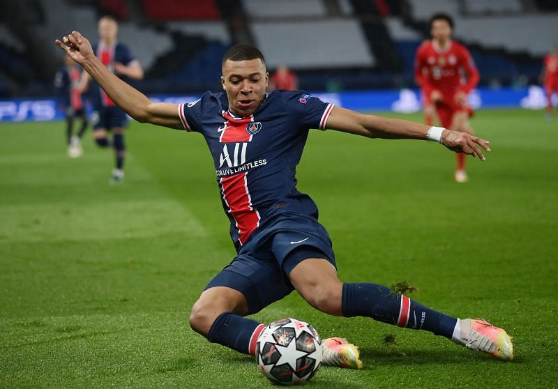 Kylian Mbappe was heavily linked with a move away from PSG this summer