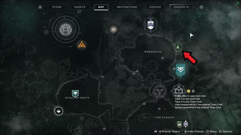 Third Atlas Skew location in Dreaming City (Image via Destiny 2)