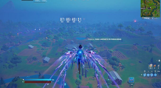 A countdown timer for Operation: Sky Fire in Fortnite (Image via HYPEX/Twitter)